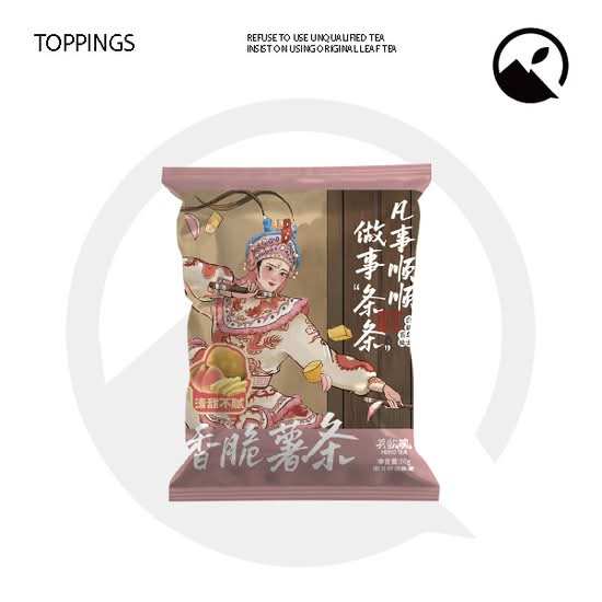 White Peach Flavored Fries 英歌魂 白桃薯条